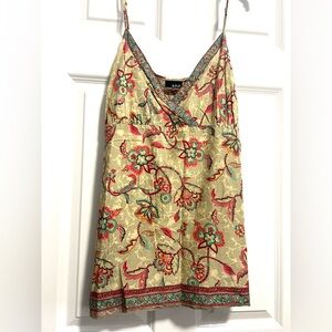 a.n.a Multicolor Floral  +  Sequin Camisole Top